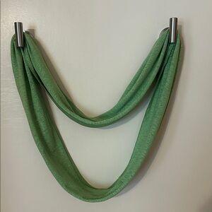 J. Jill Vibrant Green 100% infinity scarf nwt